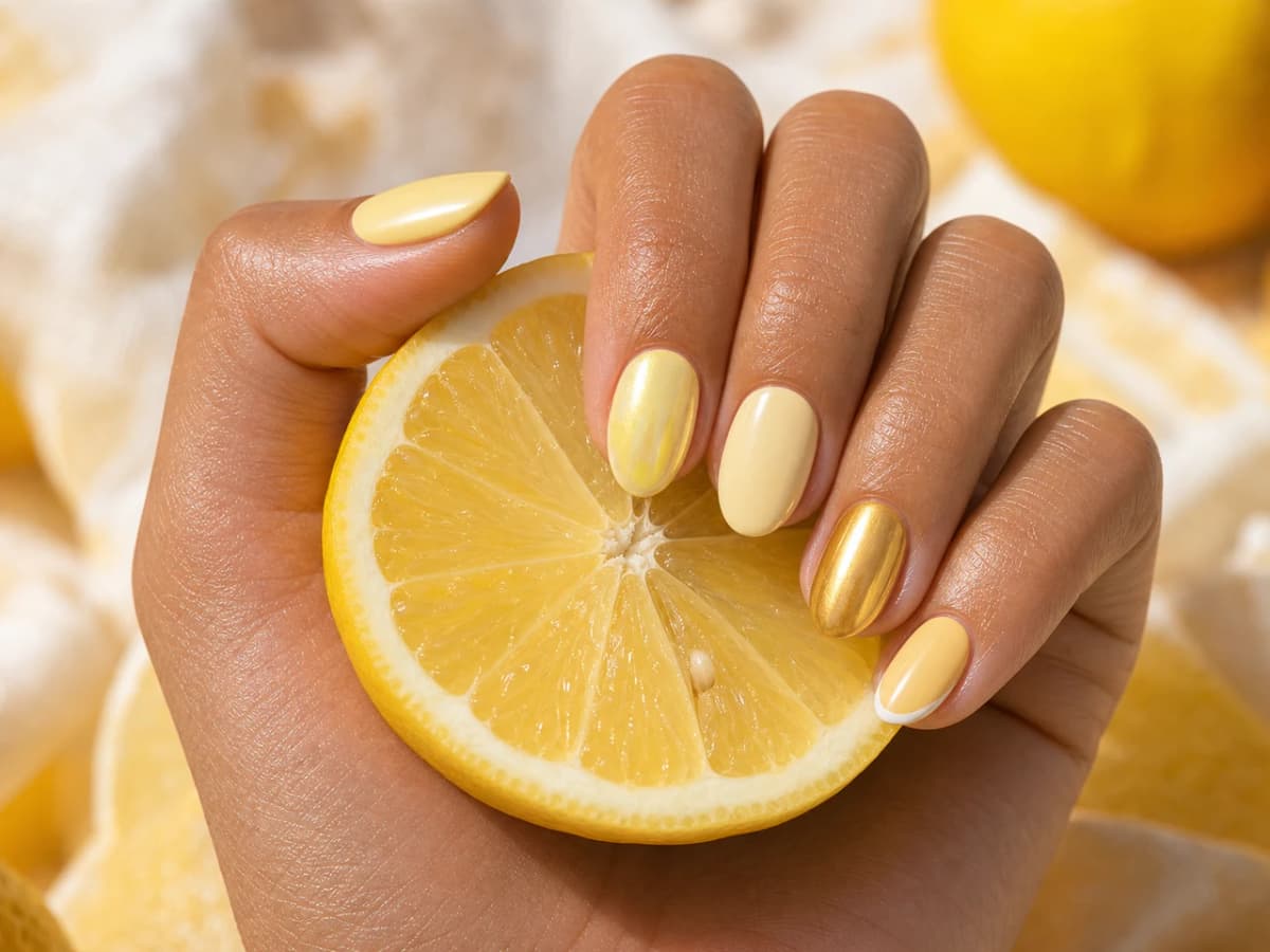 Uñas amarillas