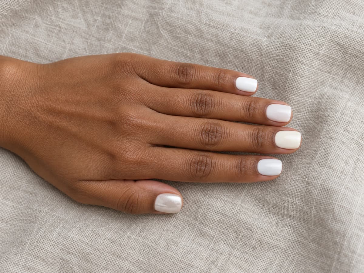 Uñas blancas