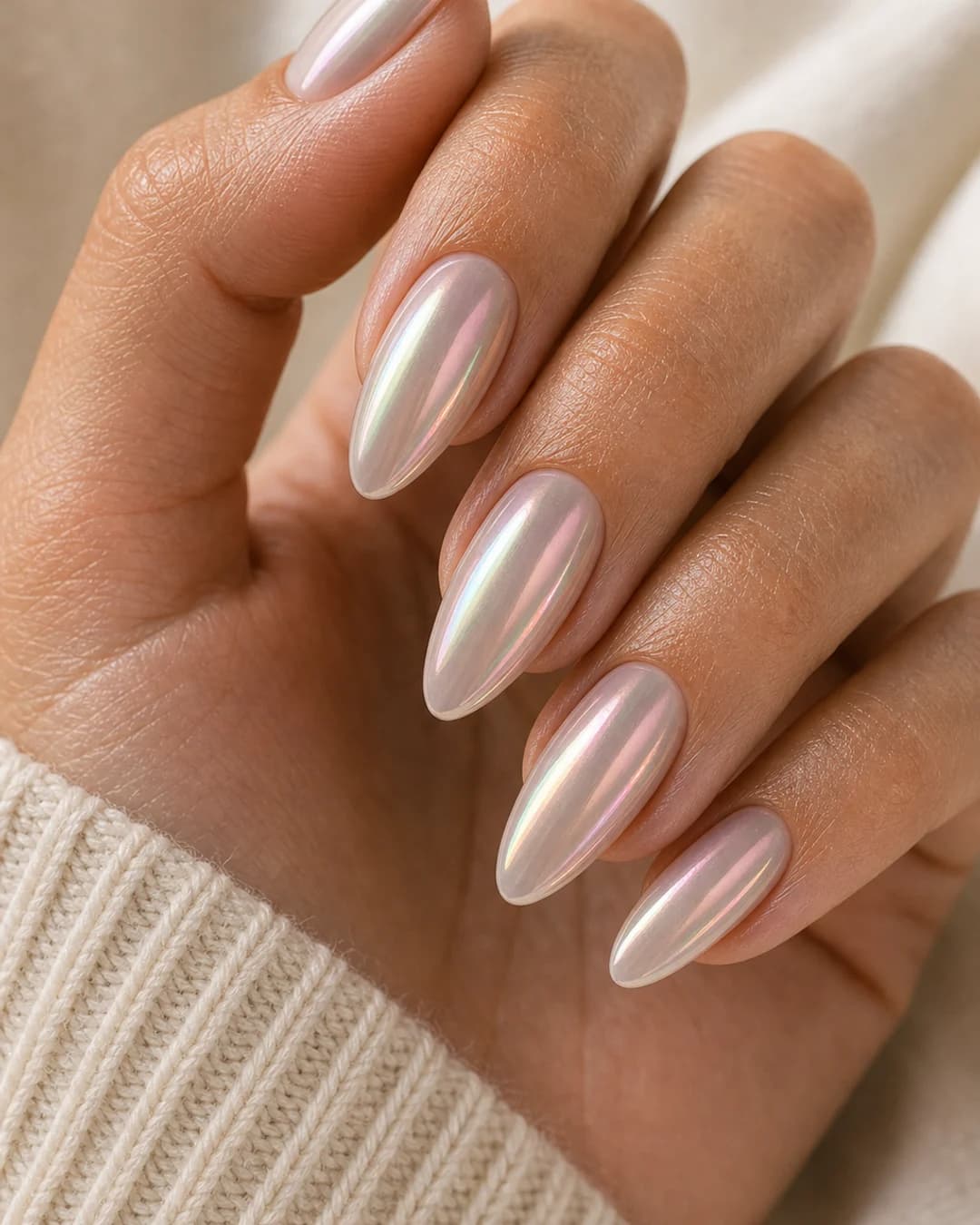 Uñas cromadas