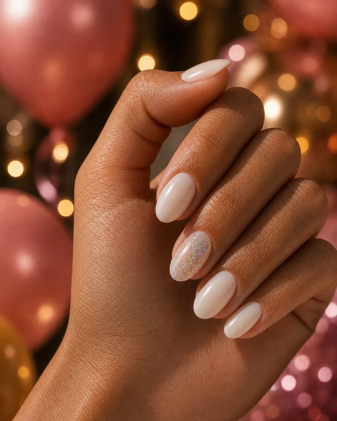 Uñas de cumpleaños