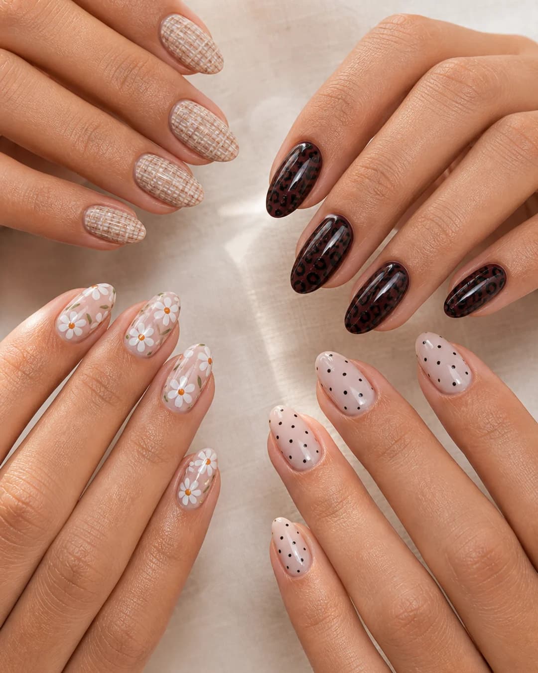 Uñas estampadas
