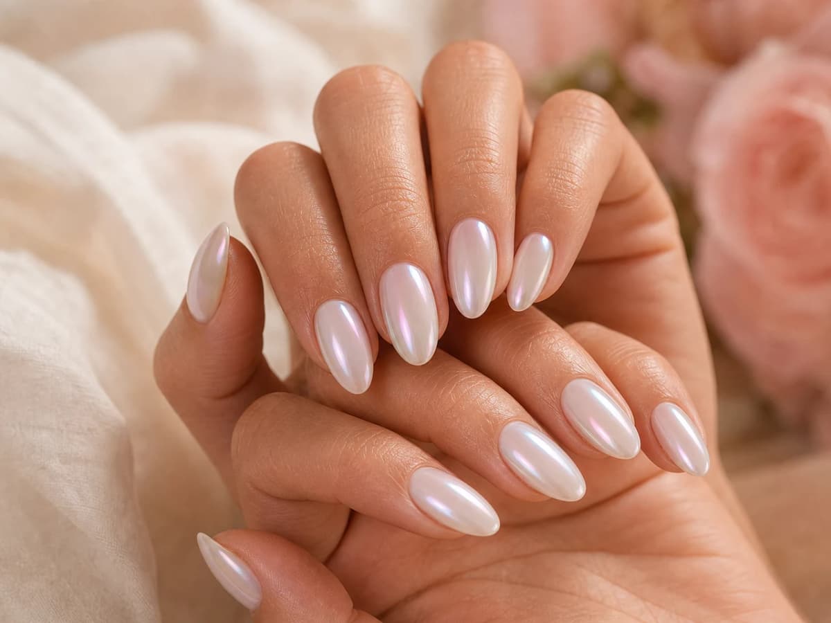 Uñas glazed donut