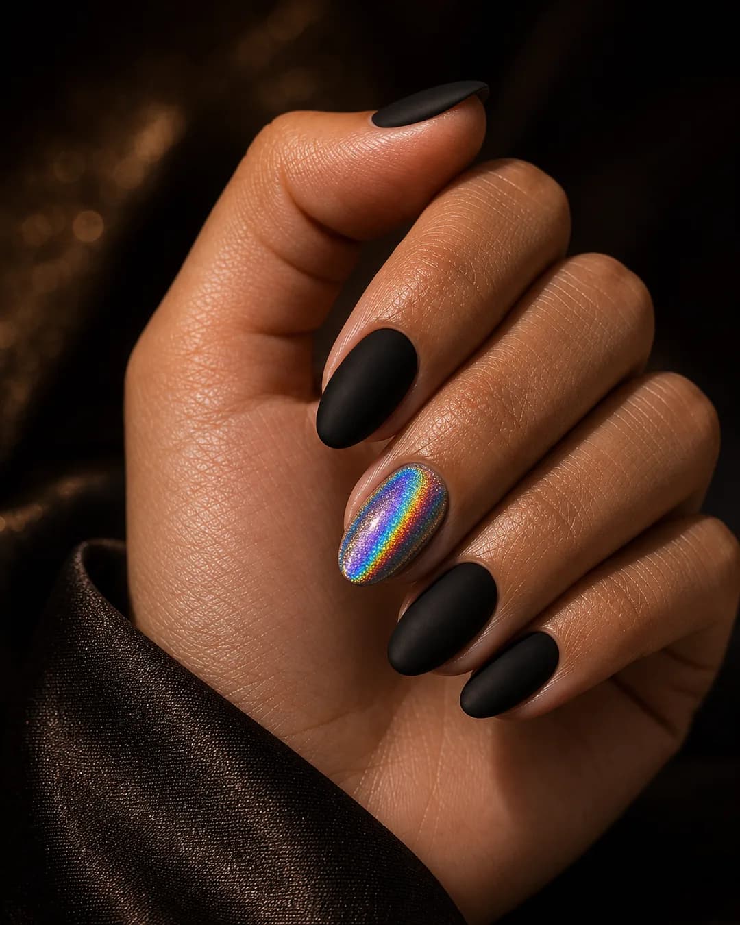 Uñas holográficas