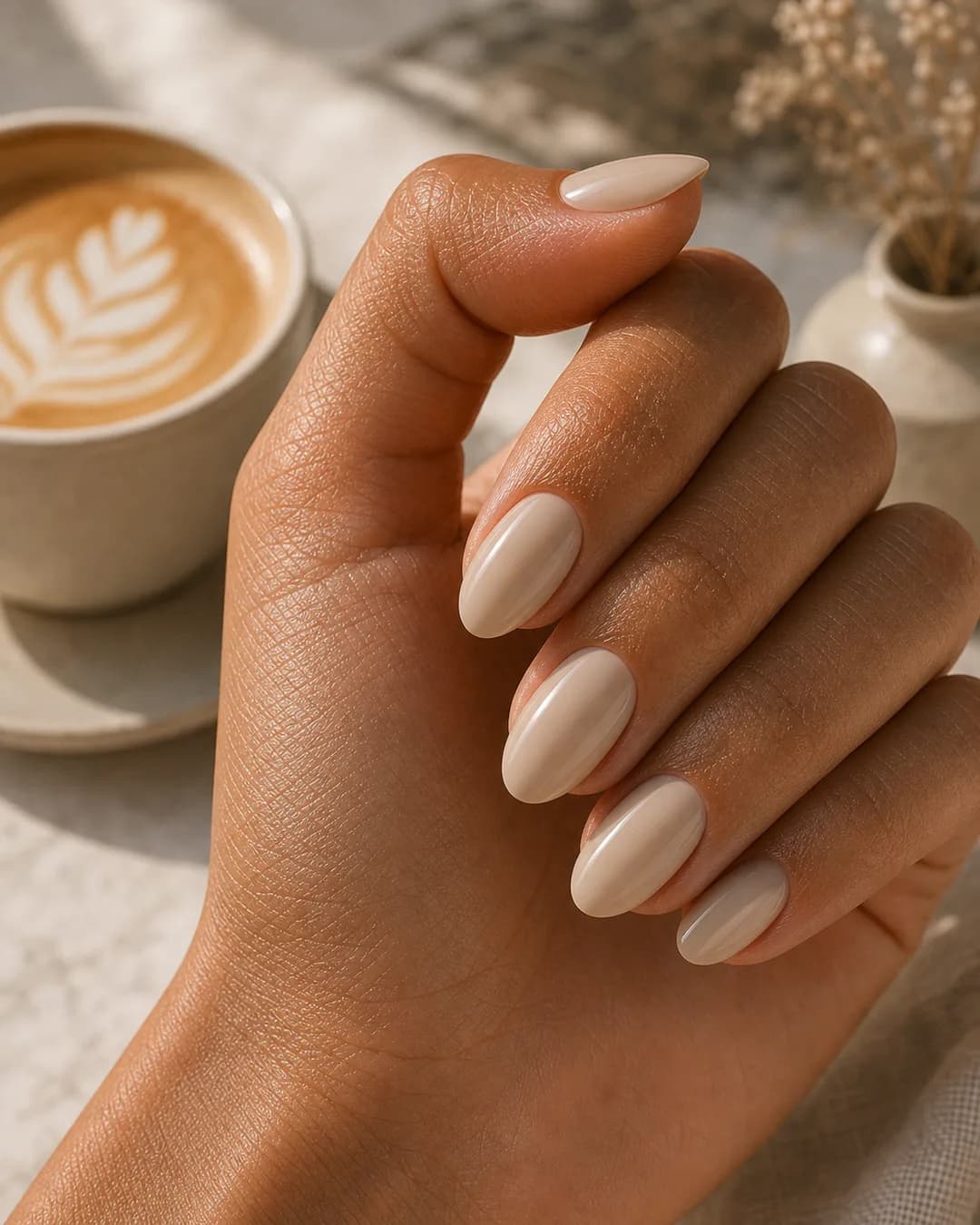 Uñas latte