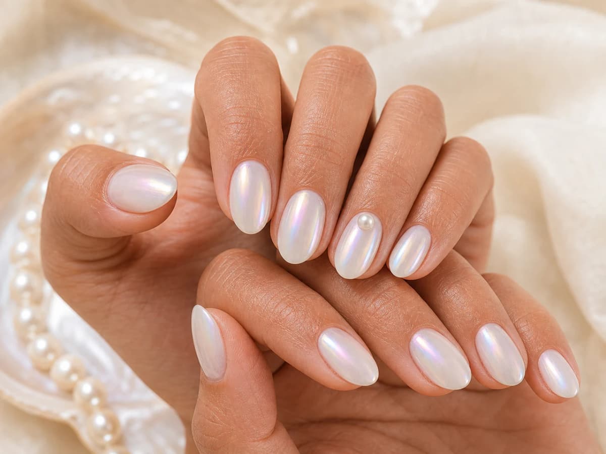 Uñas perladas