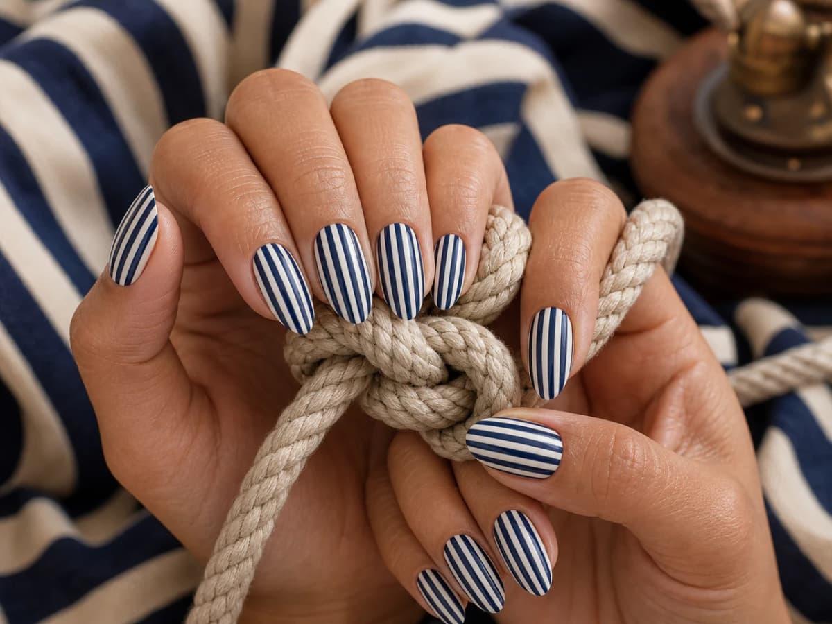 Uñas de rayas