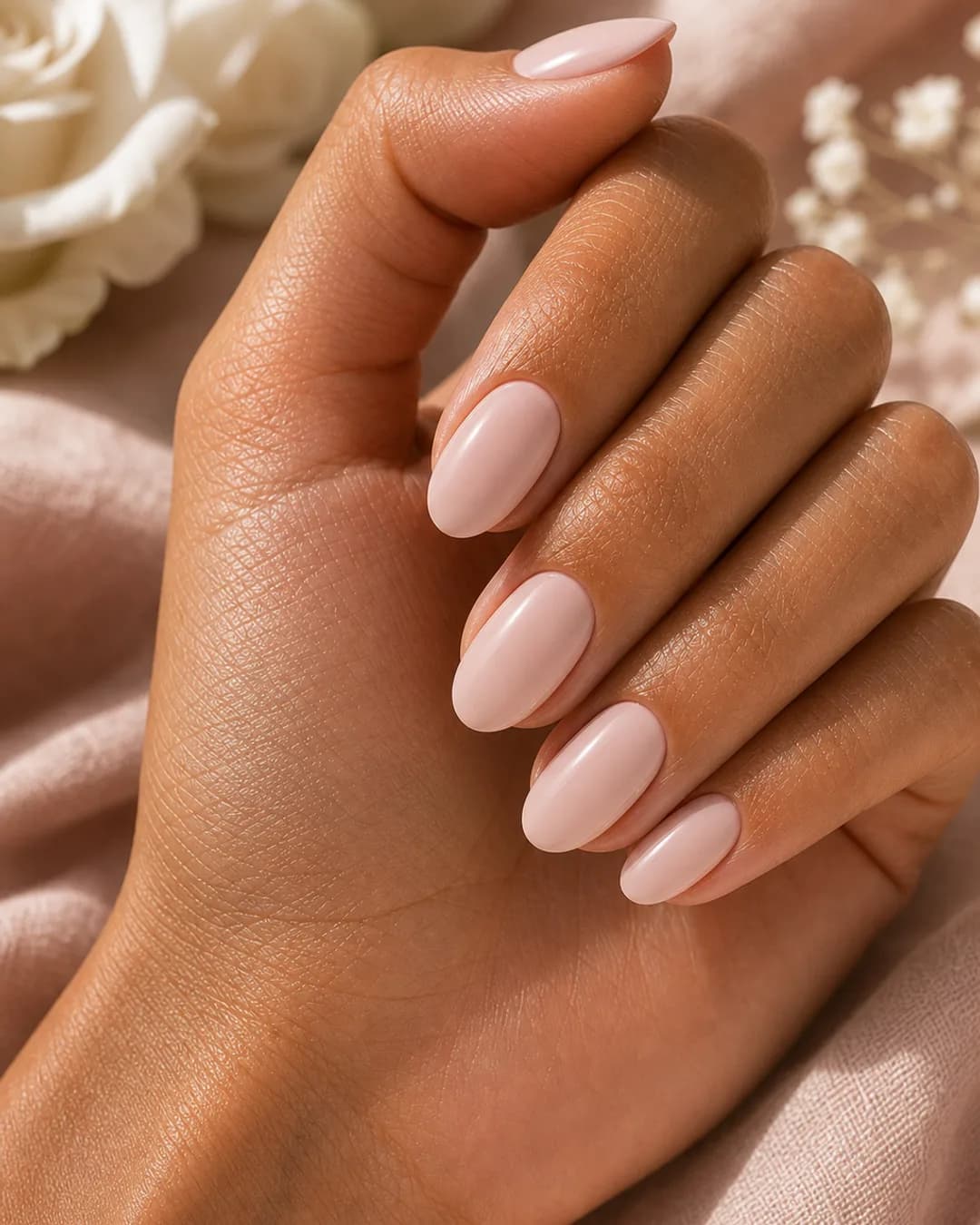 Uñas rosa palo