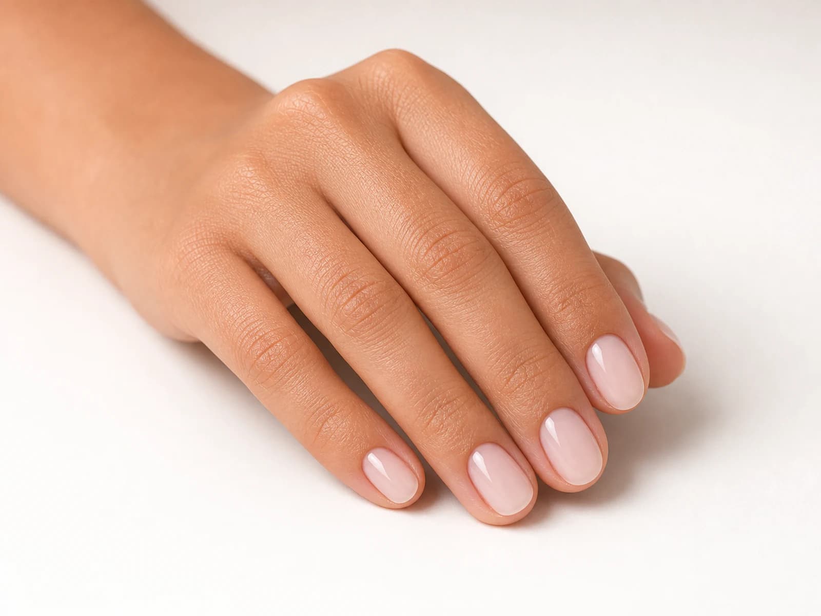 Uñas sencillas
