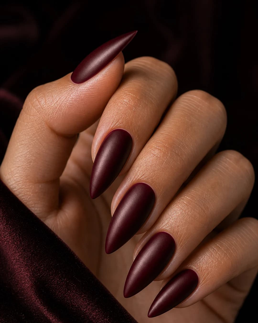 Uñas stiletto