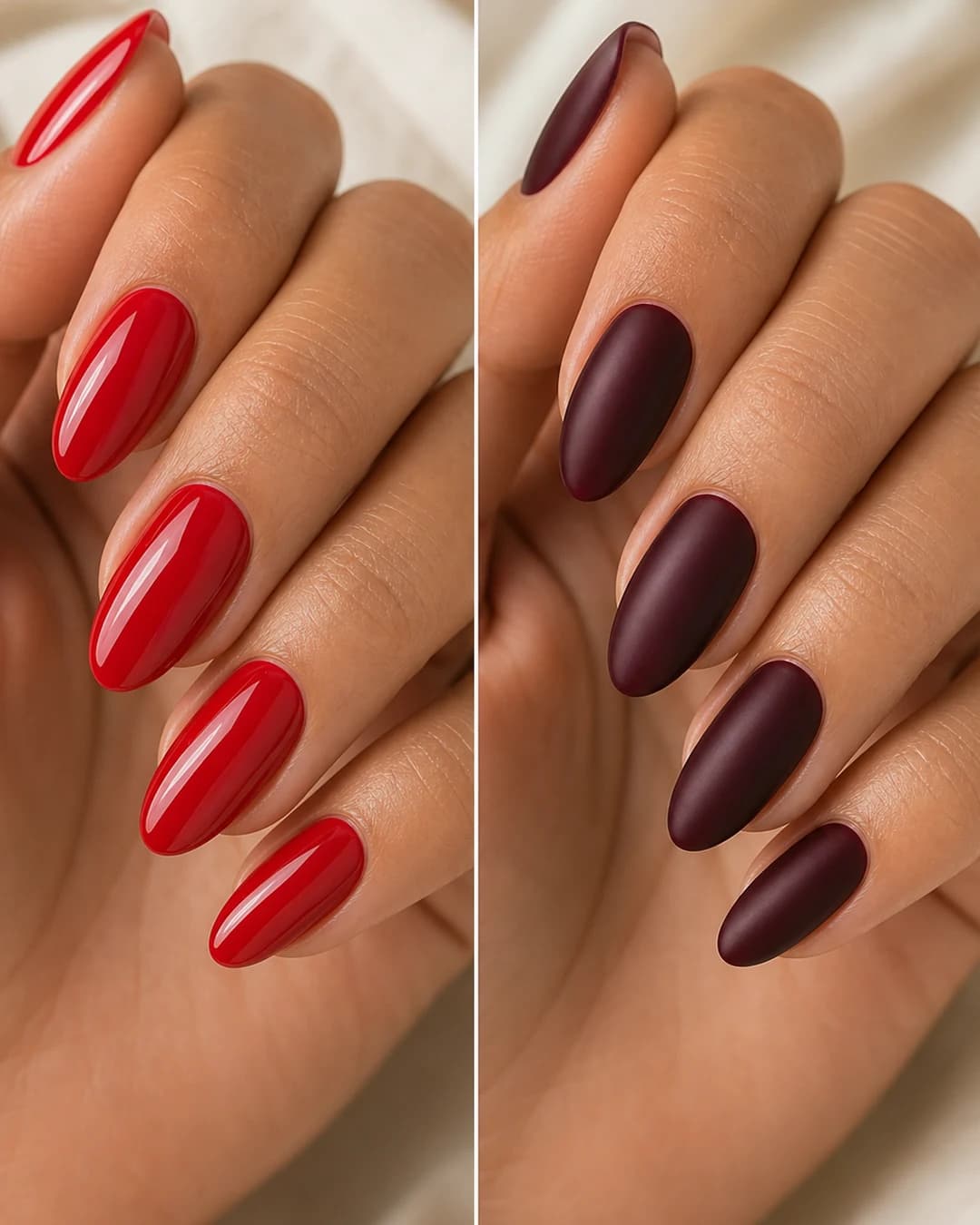 Cherry red vs Rouge Noir