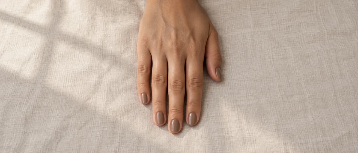 Uñas chai latte