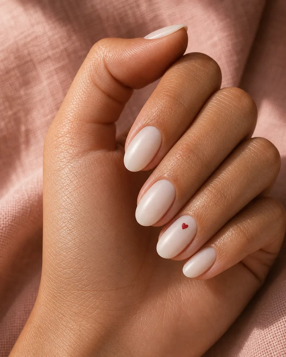 Uñas con corazones