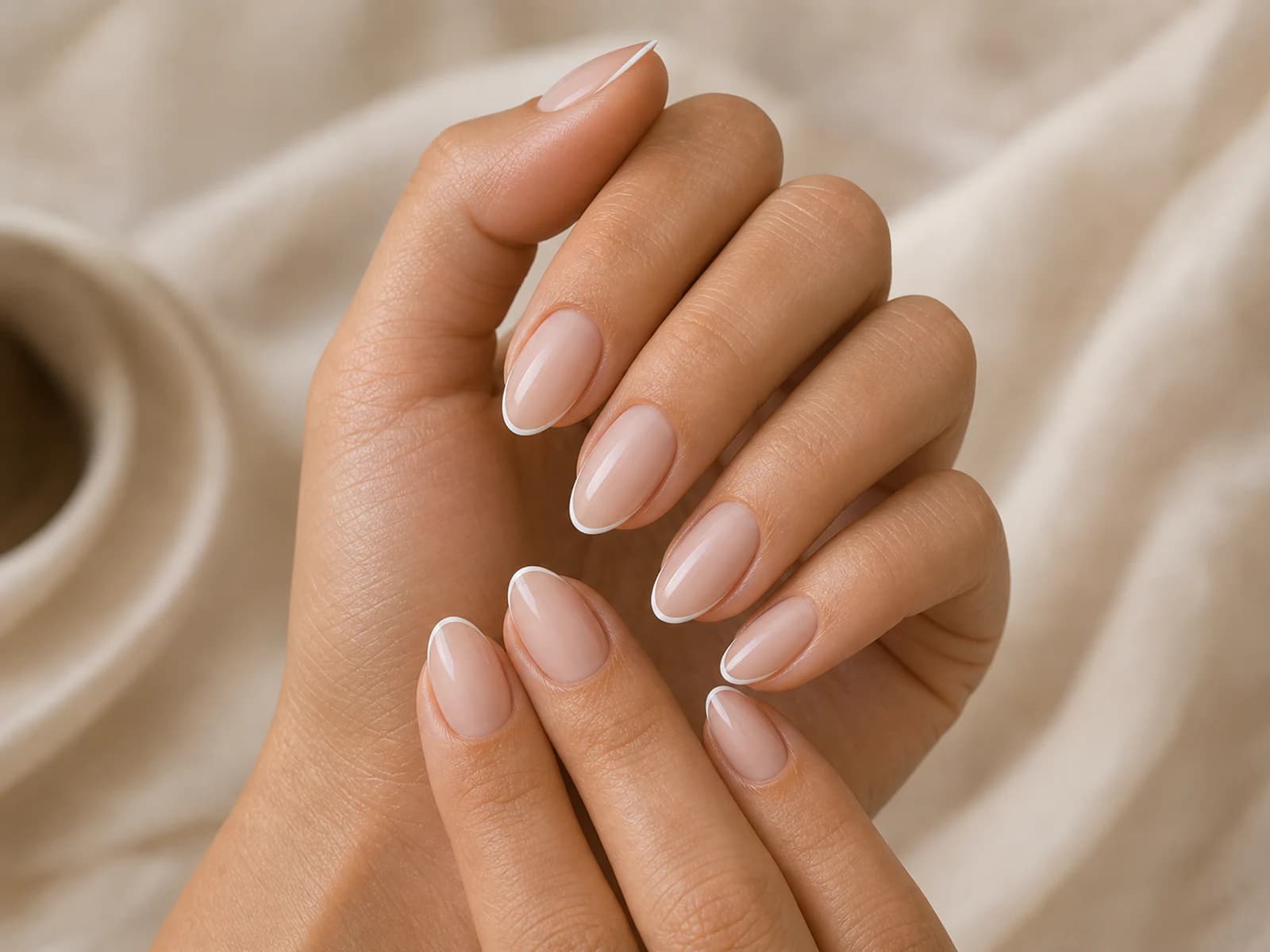 Uñas francesas modernas
