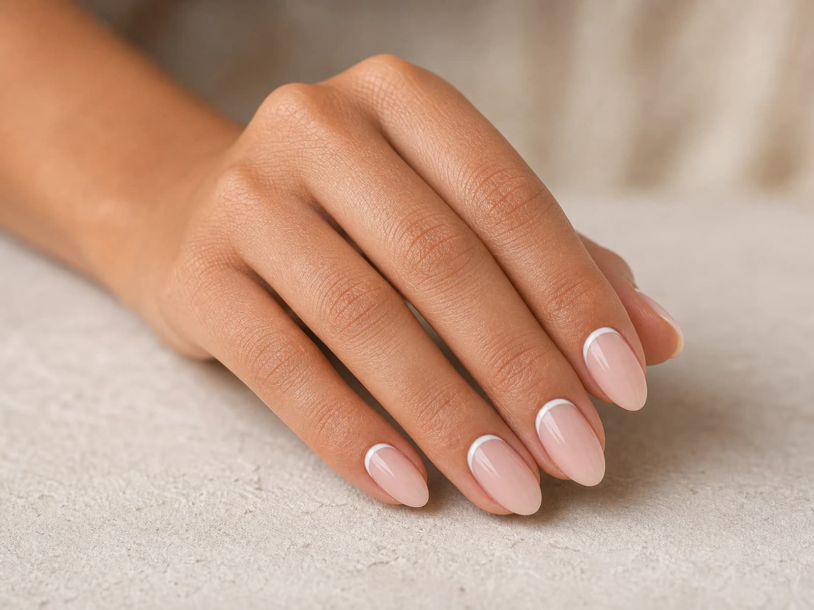 Uñas francesas originales