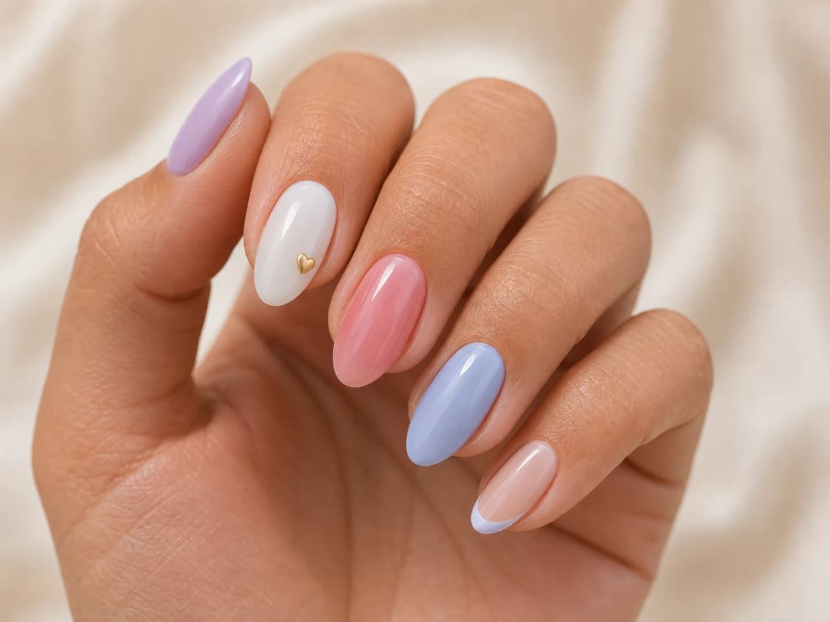 Uñas mix and match