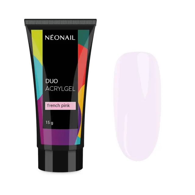 Kit NeoNail Duo Acrylgel French White y French Pink con pincel