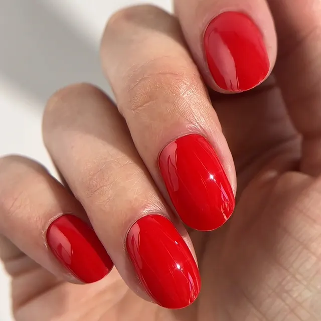 Láminas de gel precurado Mylee Gel Nail Wraps French Cancan, sin lámpara